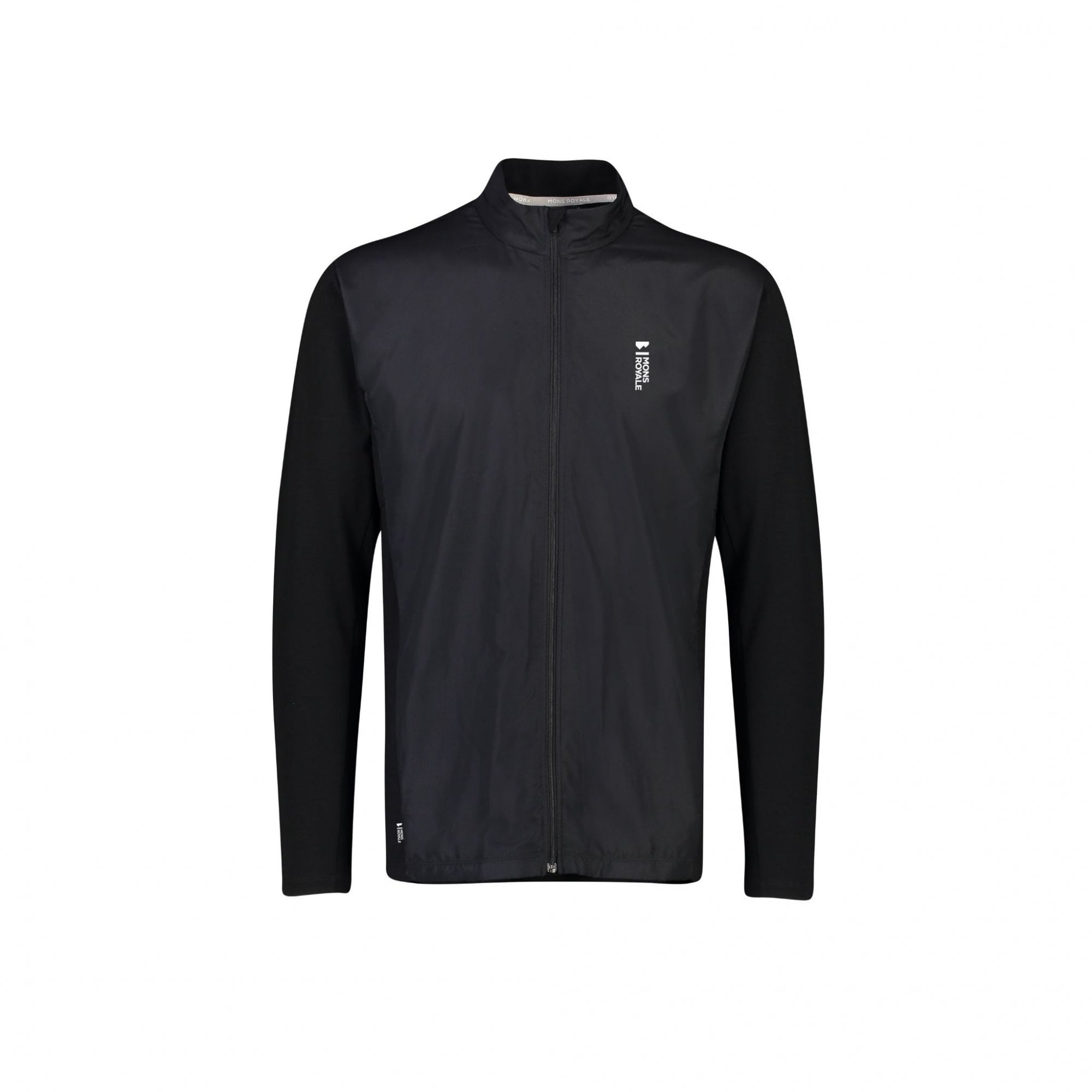 Mons Royale Redwood Wind Jersey Black Black / S
