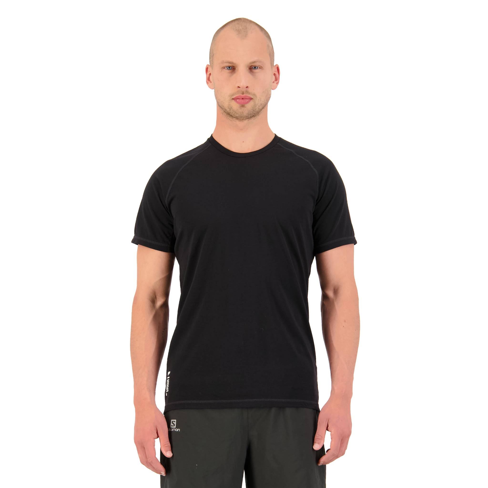 Mons Royale Temple Tech T-Shirt - Black Black / M