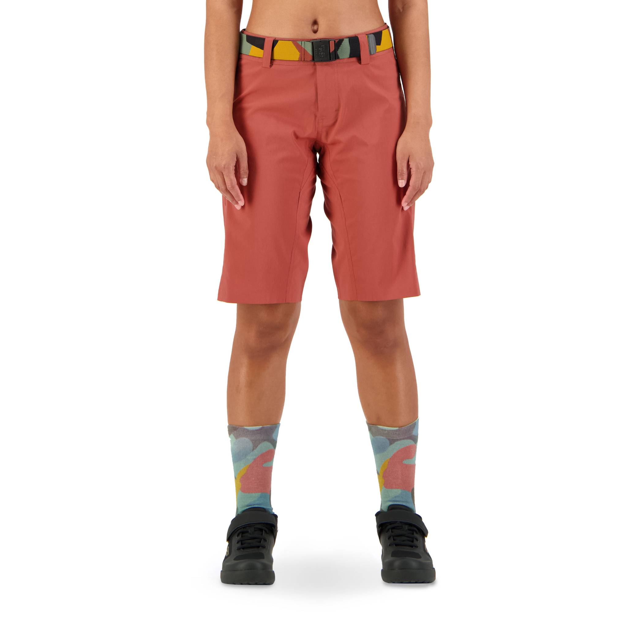 Mons Royale Women's Virage Bike Shorts - Terracotta Terracotta / S