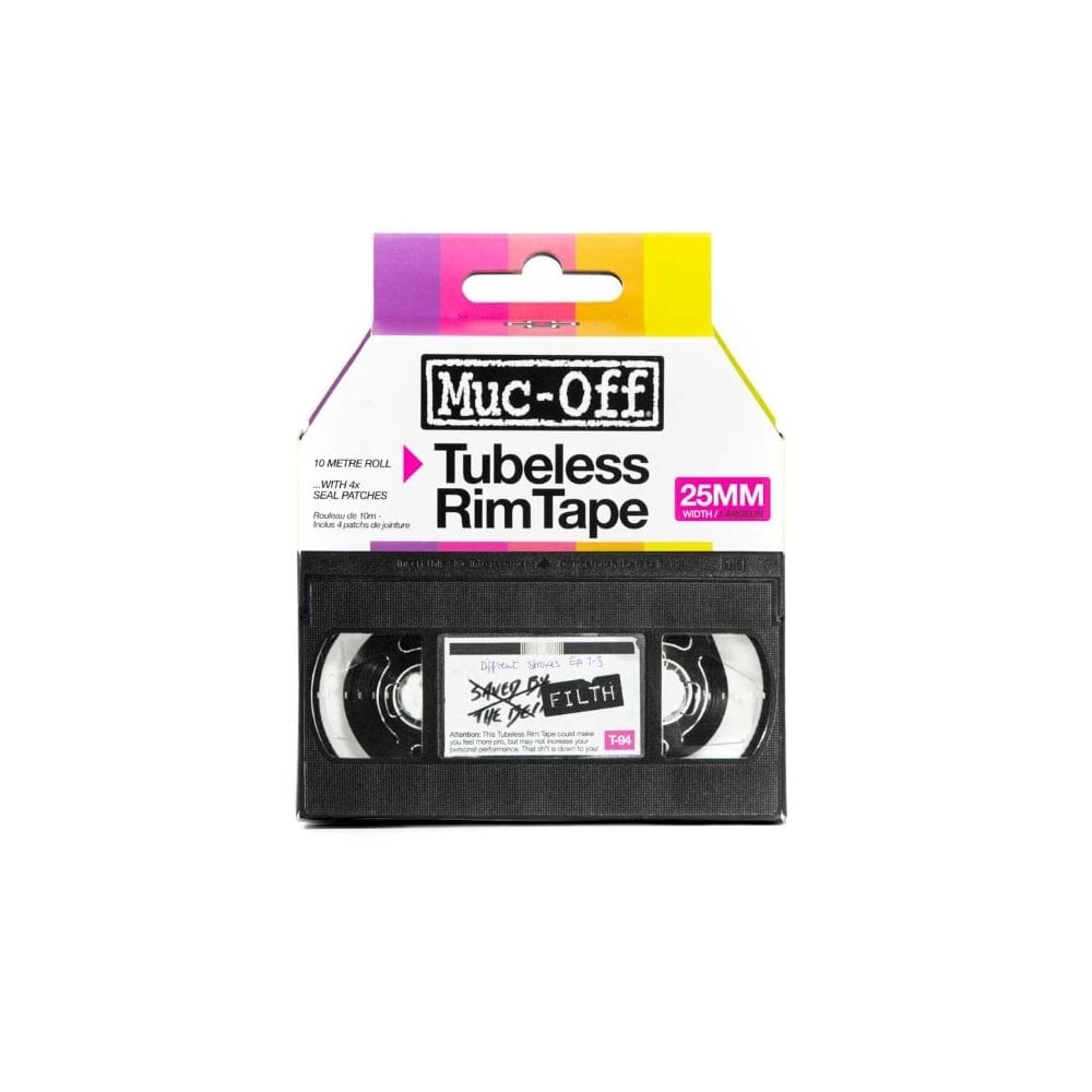 Muc-Off Tubeless Rim Tape 10m Roll 25mm