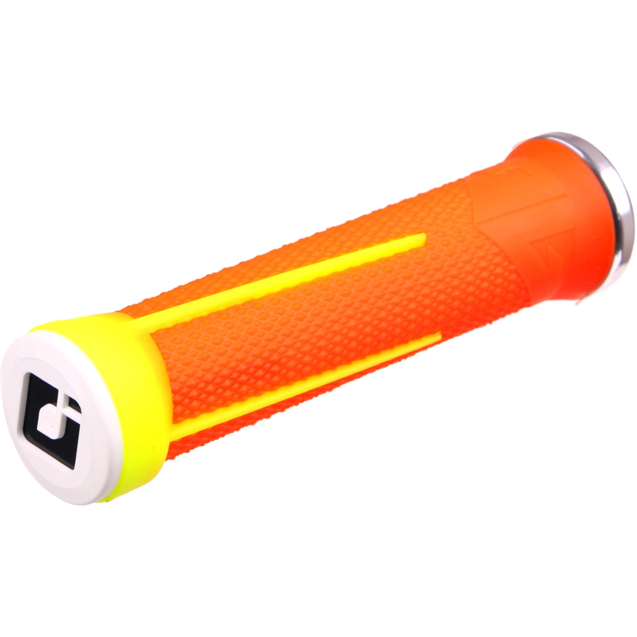 ODI AG1 MTB Lock-On Grips Orange / Yellow / 135 mm