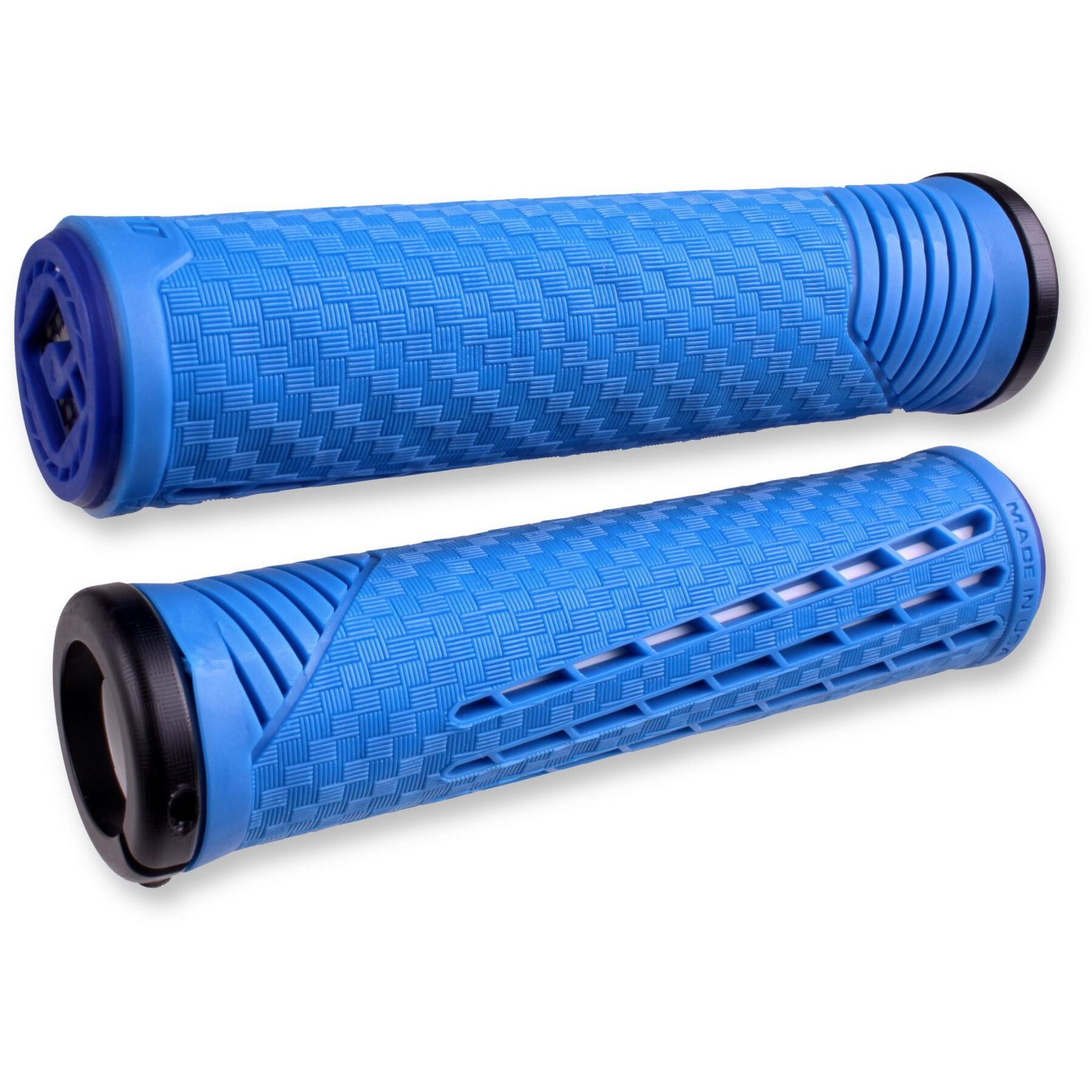 ODI CF MTB Grips Blue/White
