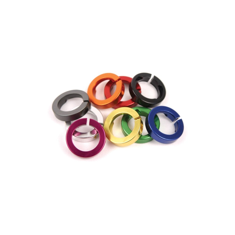 ODI Lock Jaw Clamps - inc/snap caps Purple