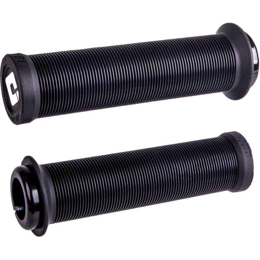 ODI Longneck Lock-On Grips BONUS Kit Black/Black
