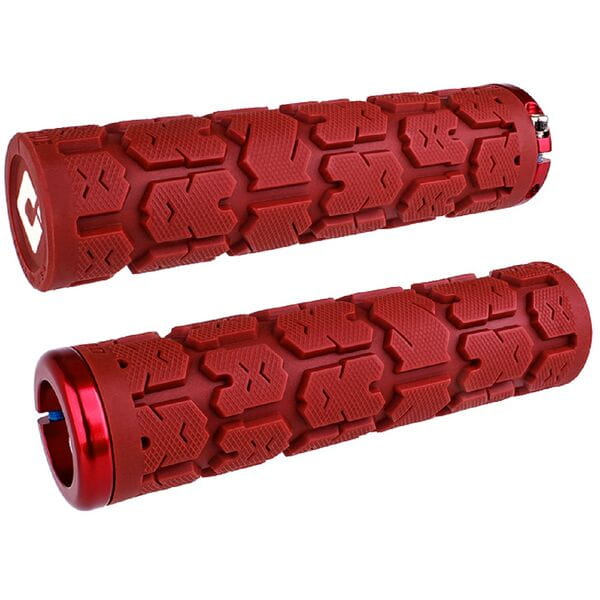 ODI Rogue v2.1 MTB Lock On Grips Red / 135mm