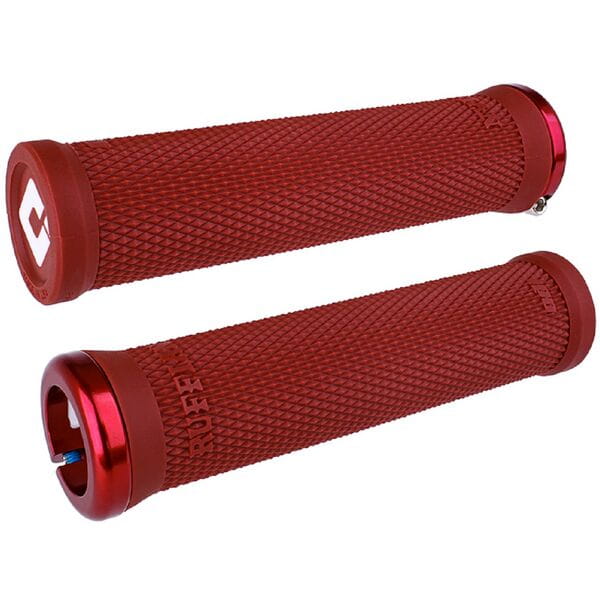 ODI Ruffian v2.1 MTB Lock On Grips Red / 135mm
