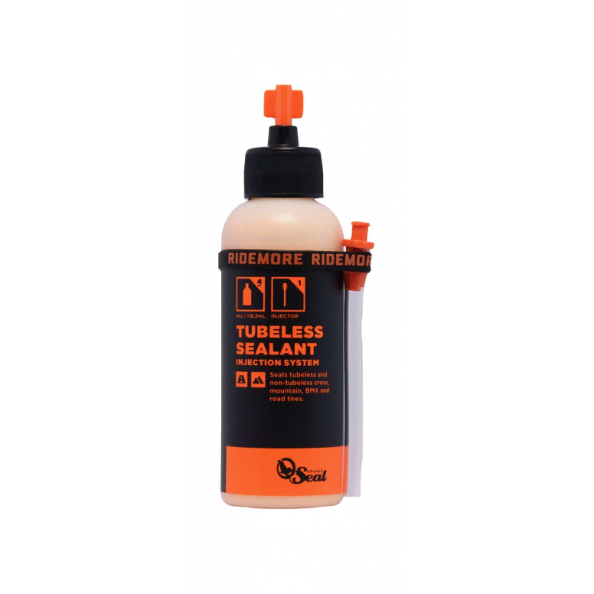 Orange Seal Tubeless Sealant with Inject System 4oz