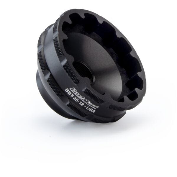 Park Tool BBT-35-12 Bottom Bracket Tool 12-Notch 46.3mm-50mm Black / One Size