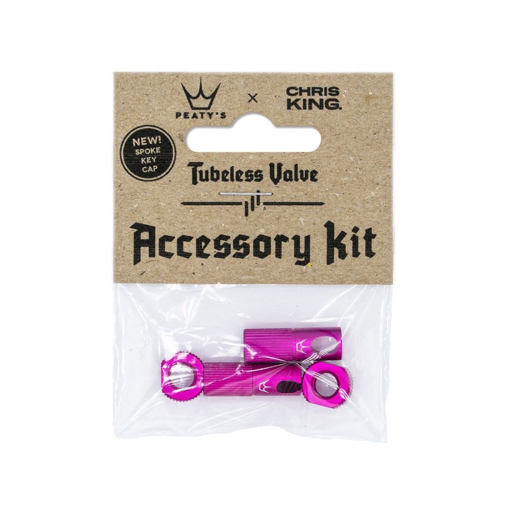 Peaty's Chris King Tubeless Valve Accessory Kit