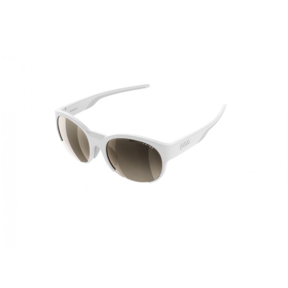 POC Avail Hydrogen White / Brown/Silver Mirror