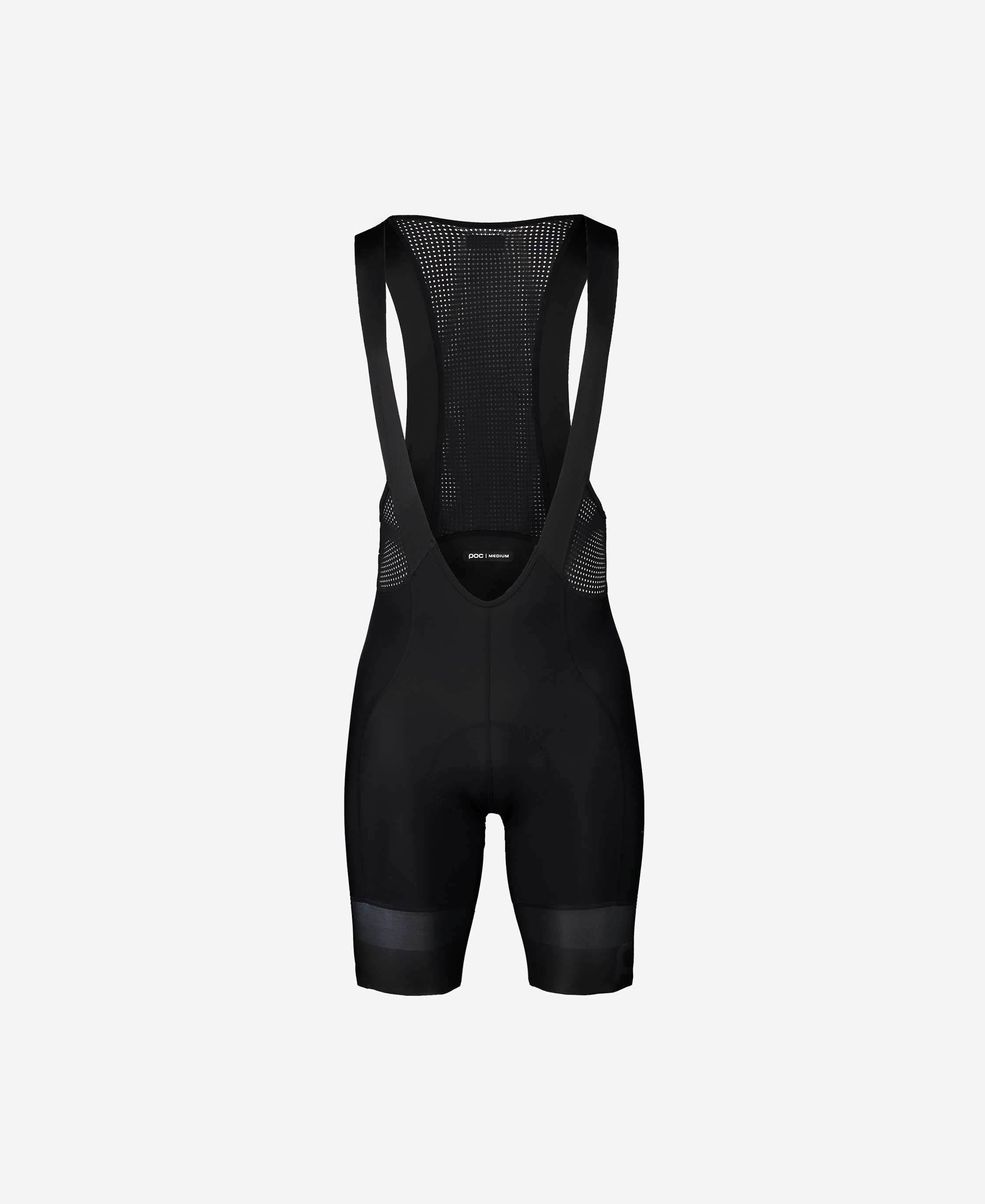 POC Essential Road VPDs Bib Shorts Uranium Black/Uranium Black / XS