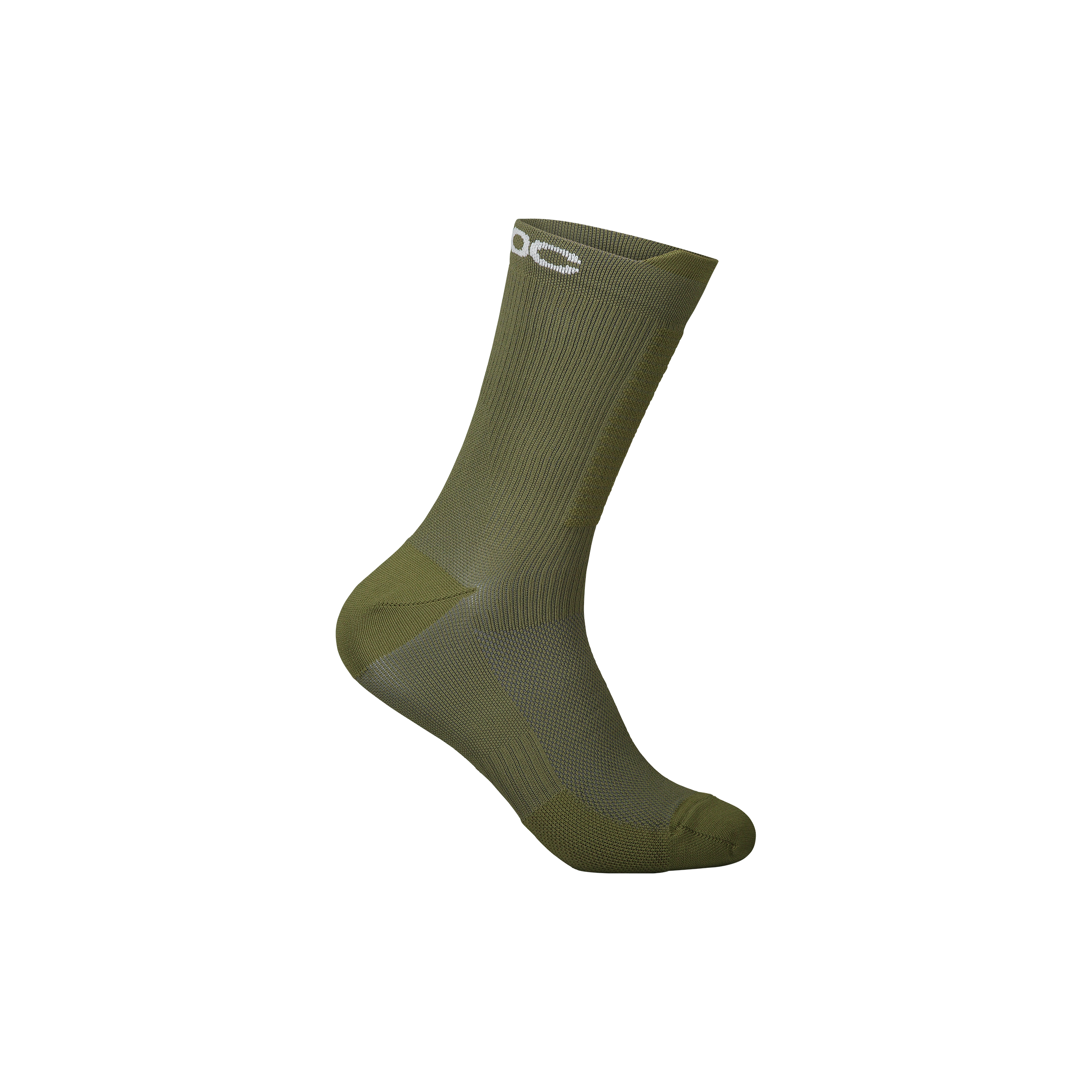 POC Lithe MTB Sock Mid Epidote Green / Small/37-39