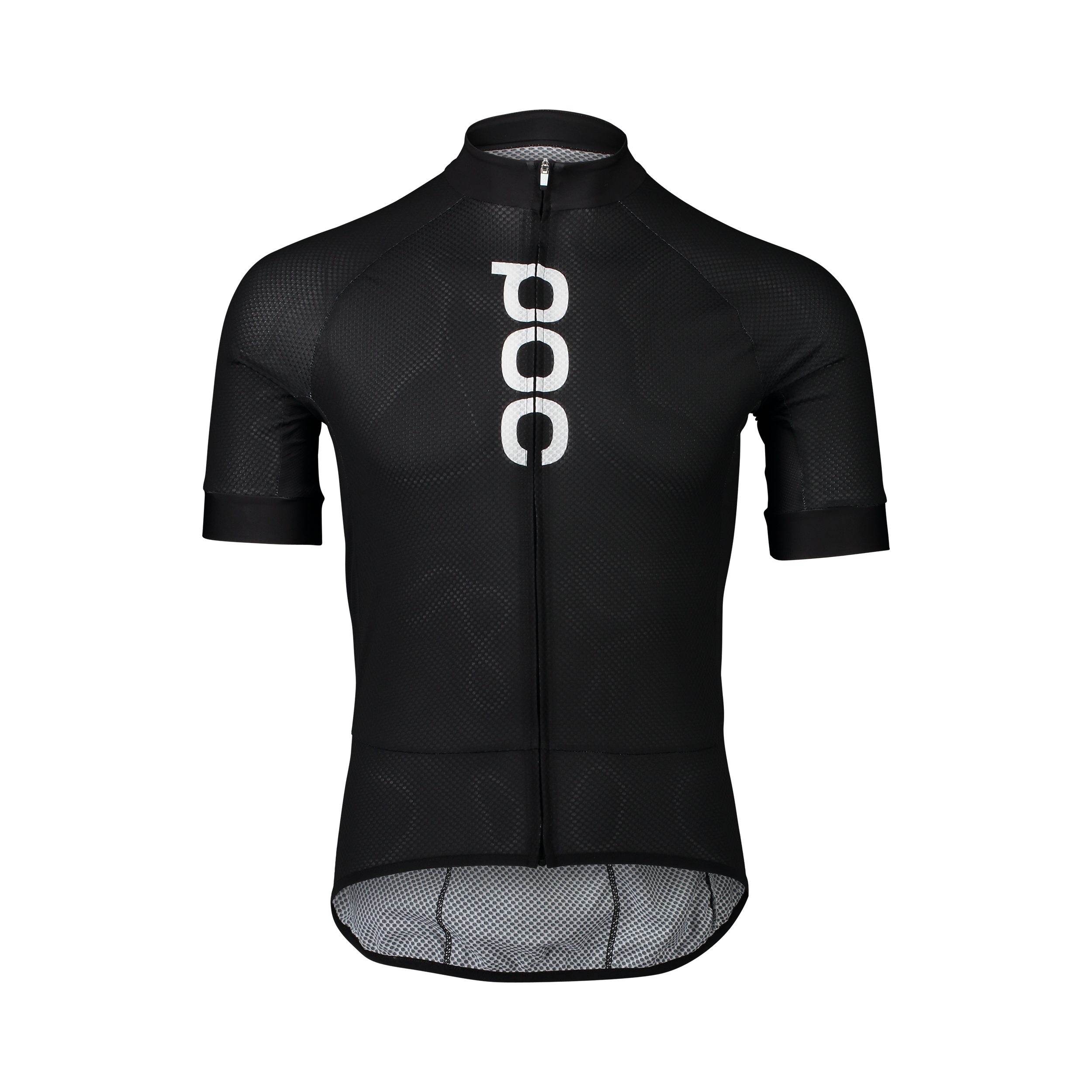 POC Men's Essential Road Logo Jersey Uranium Black/Hydrogen White / XS