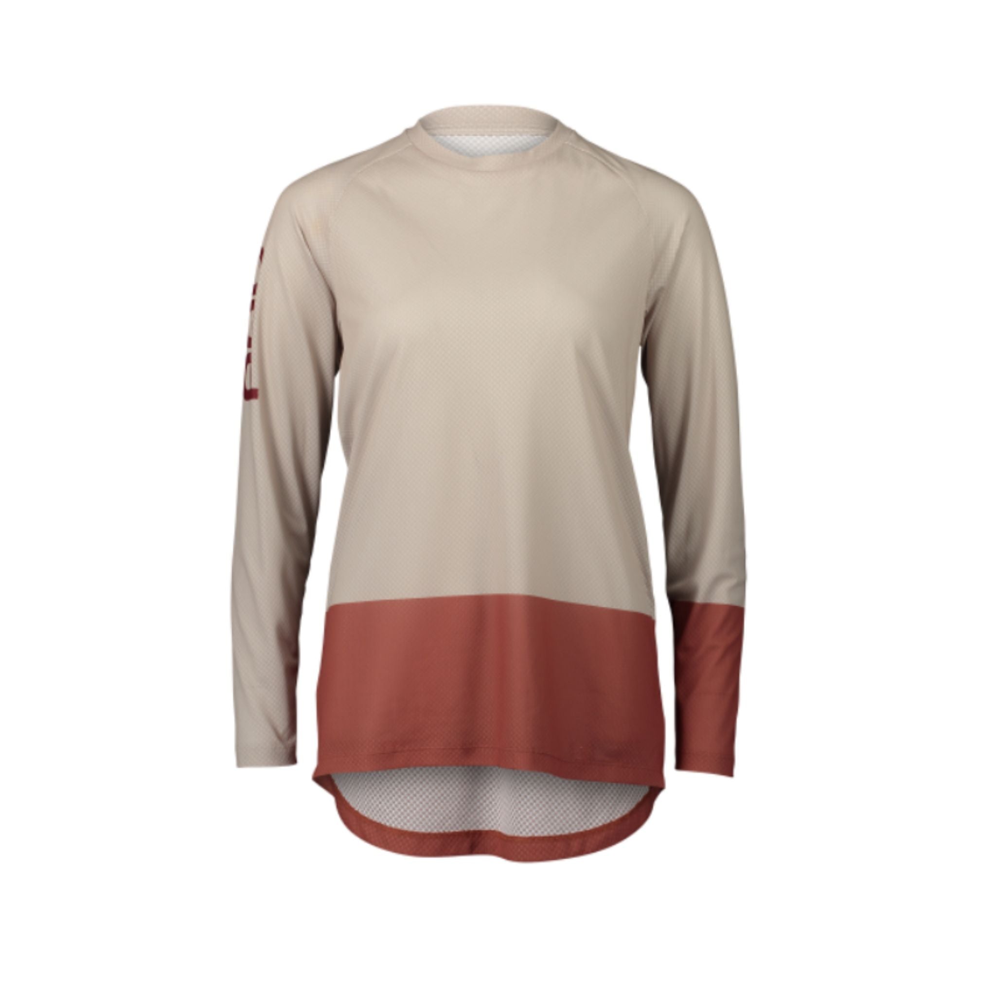 POC Pure LS Women's MTB Jersey Light Sandstone Beige/Himalayan Salt / S