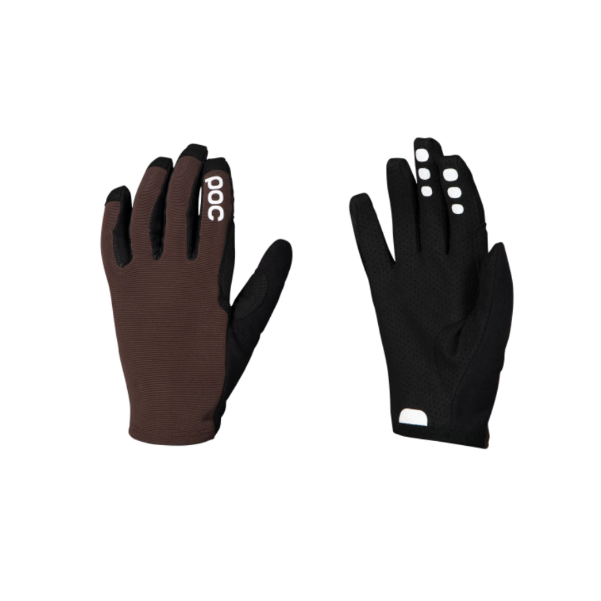 POC Resistance Enduro MTB Gloves Axinite Brown / XS