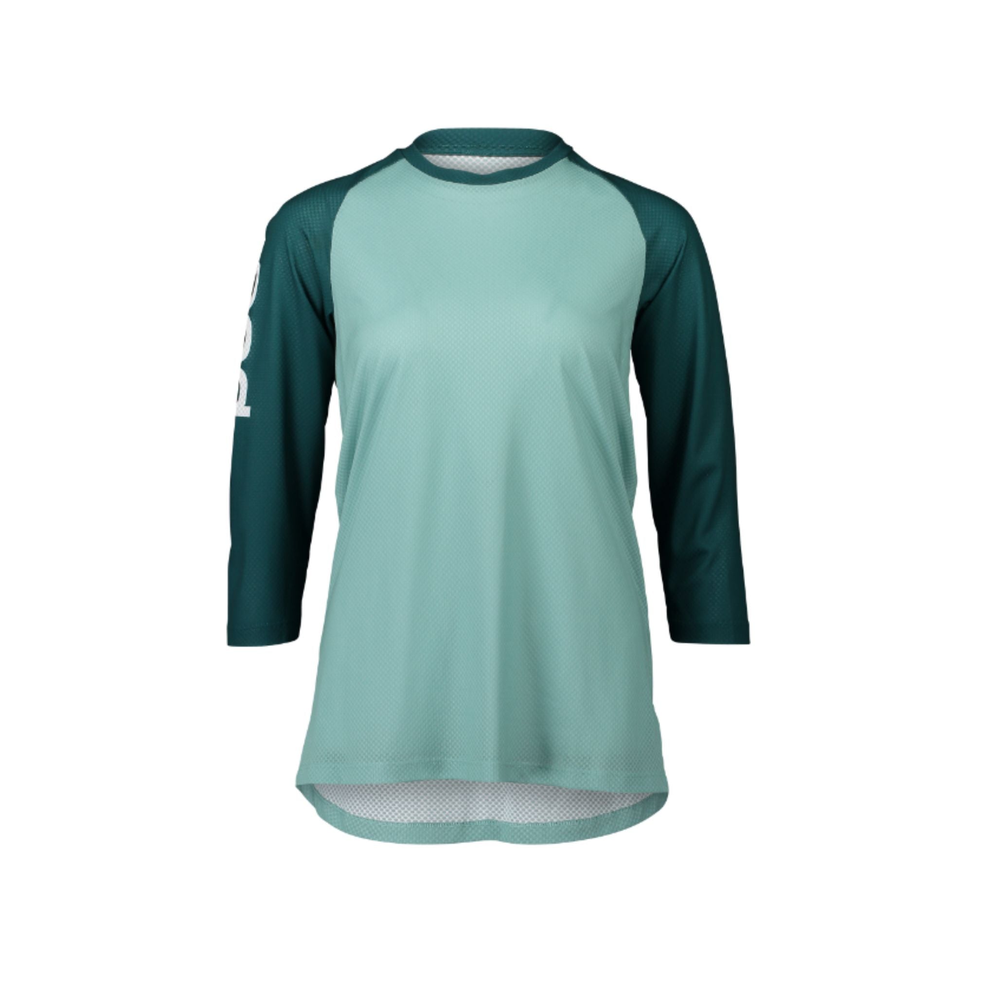 POC Women's MTB Pure 3/4 Jersey Lt Dioptase Blue/Dioptase Blue / L