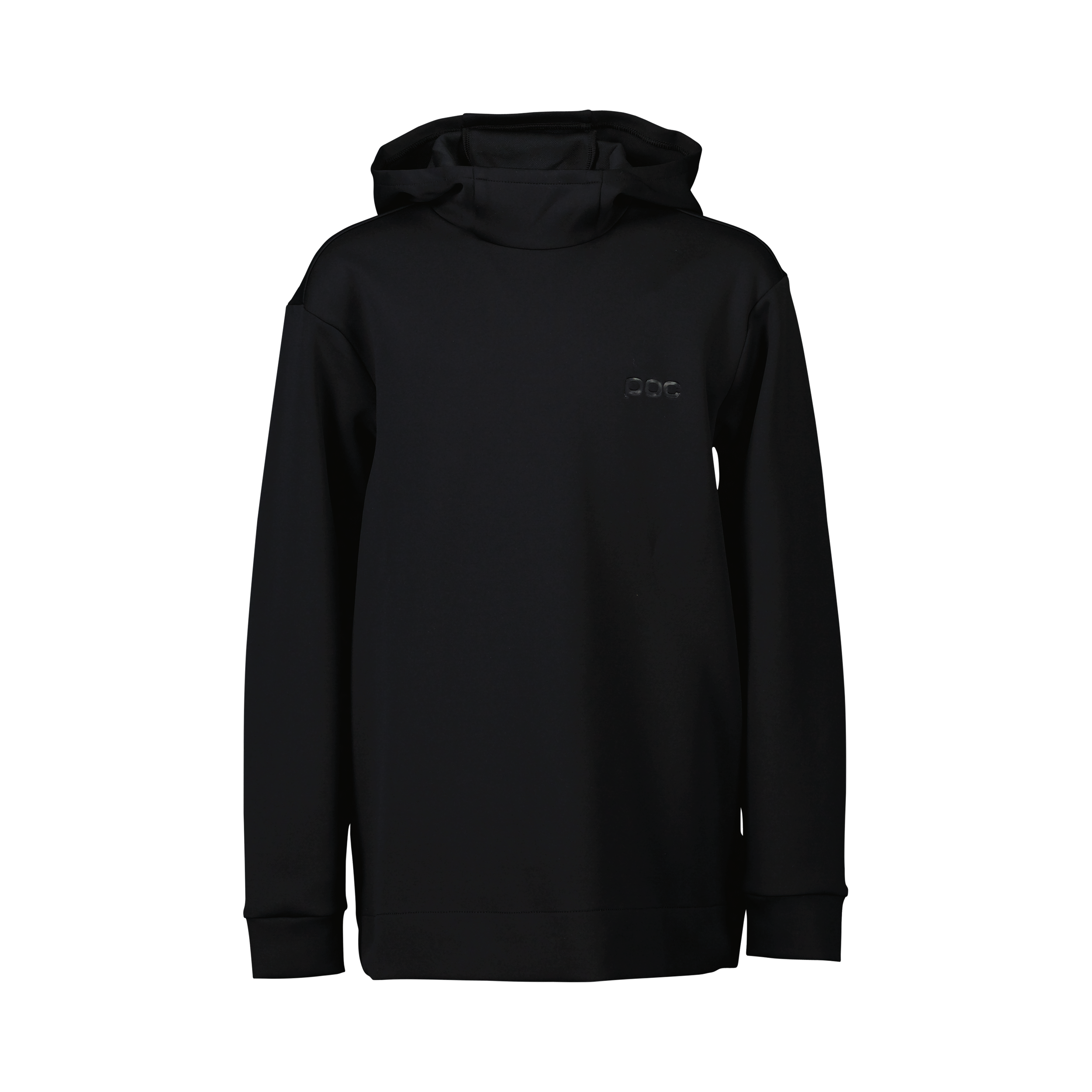 POC Youth Essential MTB Hoodie Uranium Black / 130/8Y