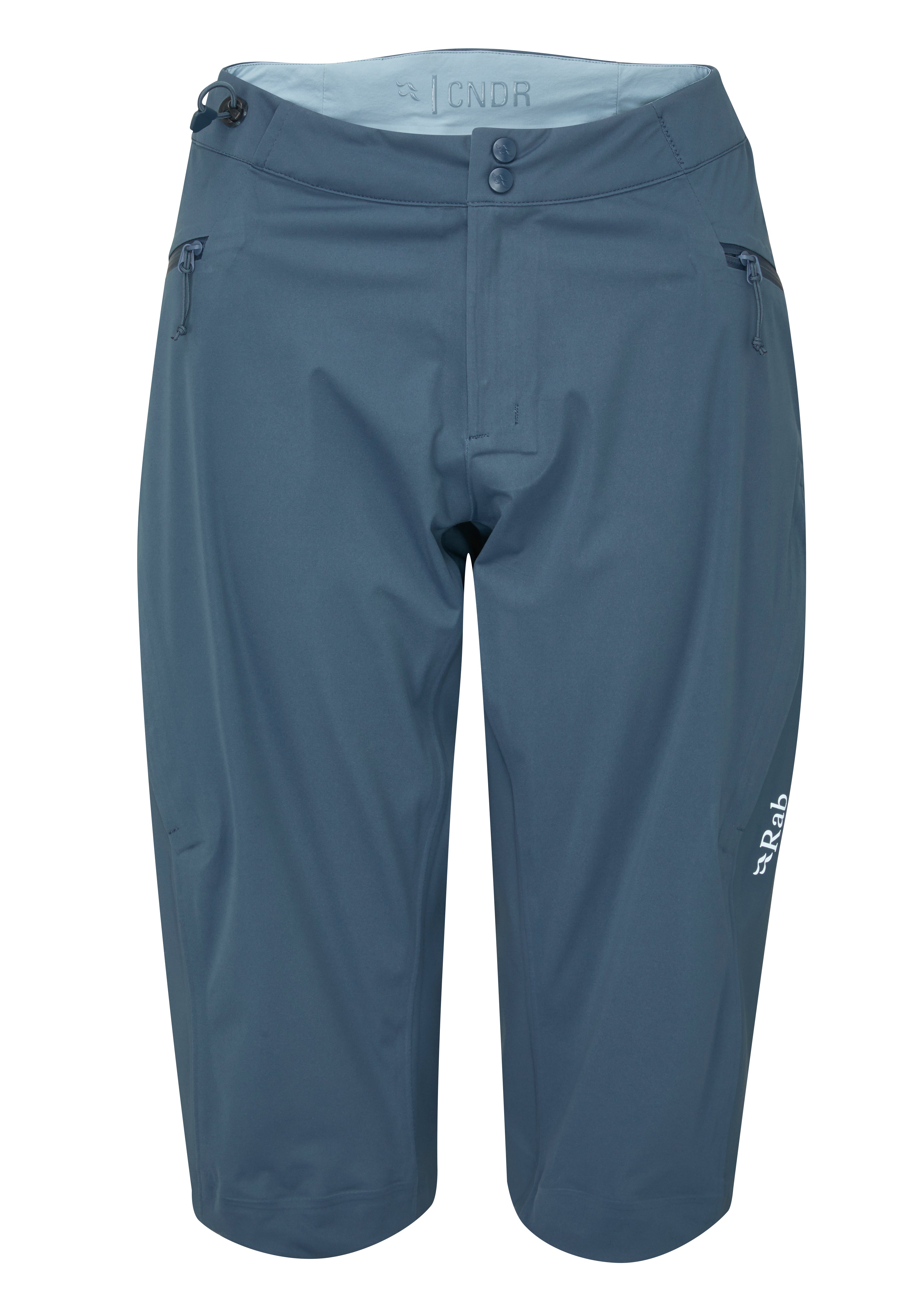 Rab Cinder Kinetic Shorts Womens Orion Blue / Size 08