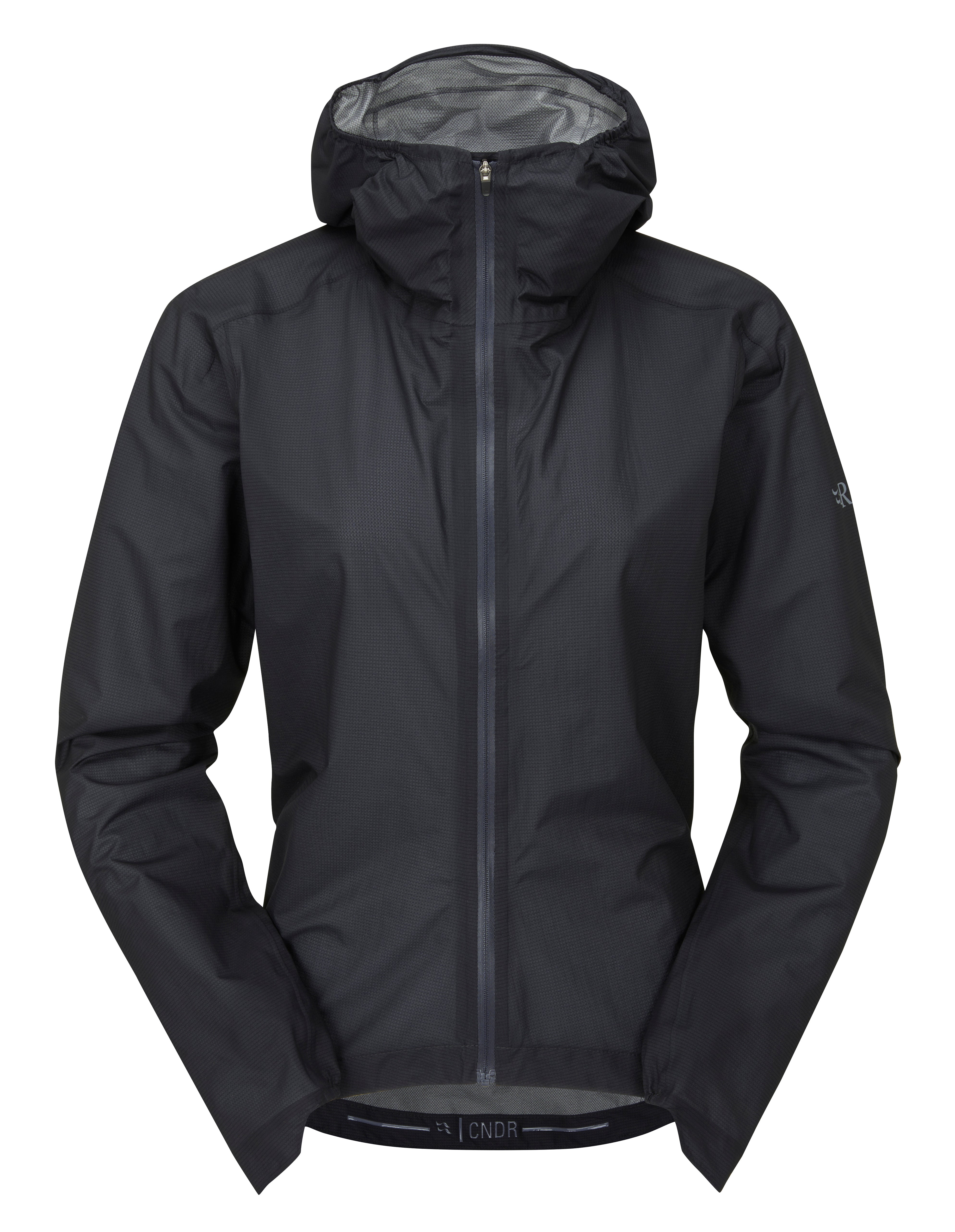 Rab Cinder Phantom Jacket Womens 2024 Ebony / Size 08
