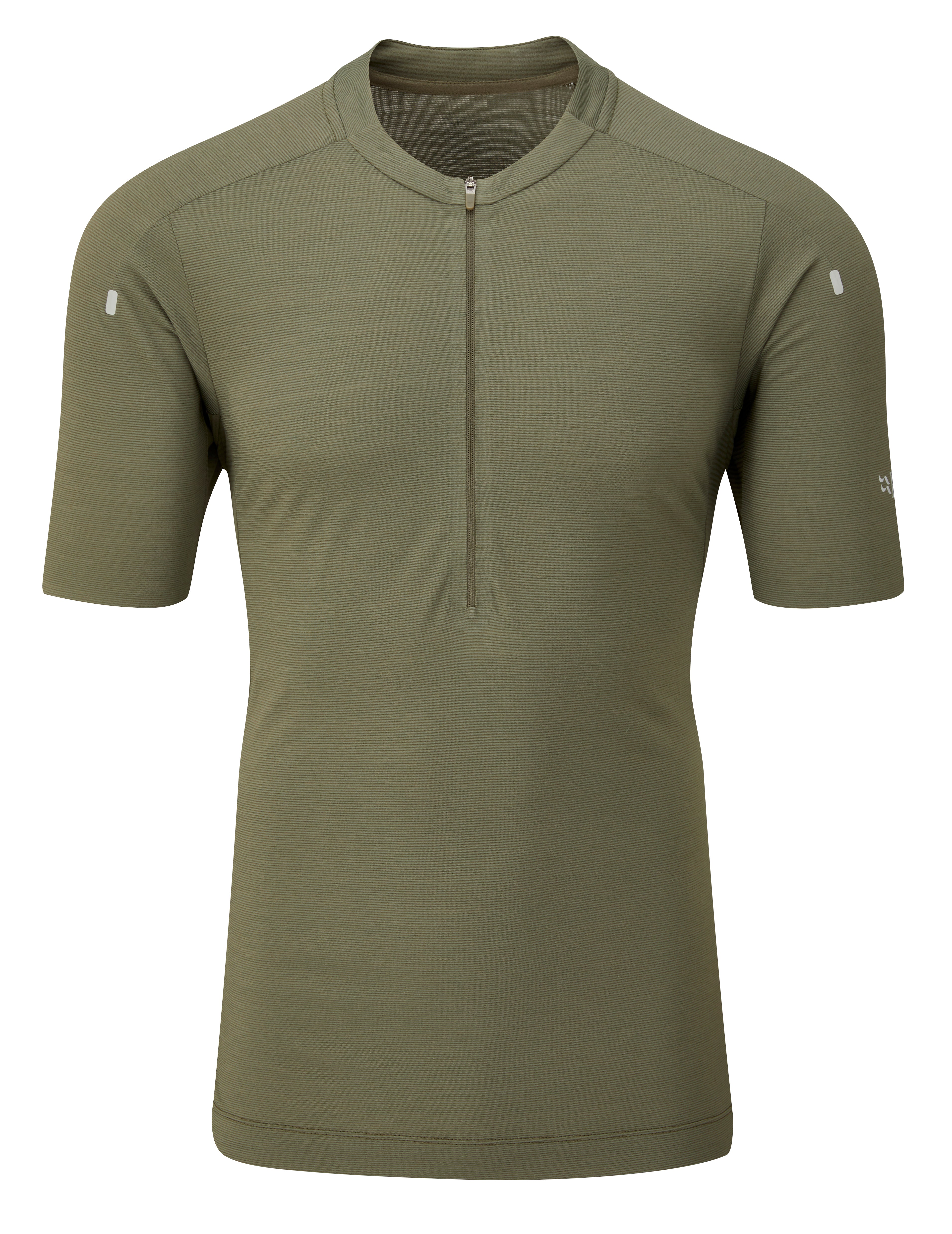 Rab Cindercrino Zip Tee Light Khaki / L