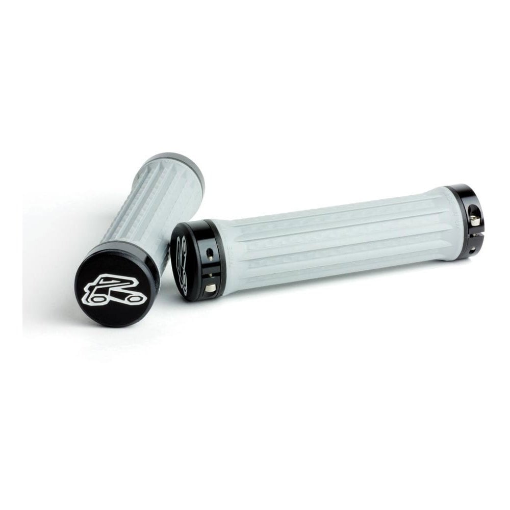 Renthal Traction Lock-On Grips Light Grey / Soft Compound