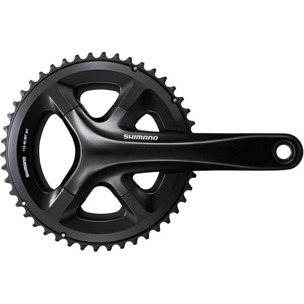 Shimano 105 FC-RS510 Double Chainset - 11-speed Black / 46 / 36 teeth / 172.5mm