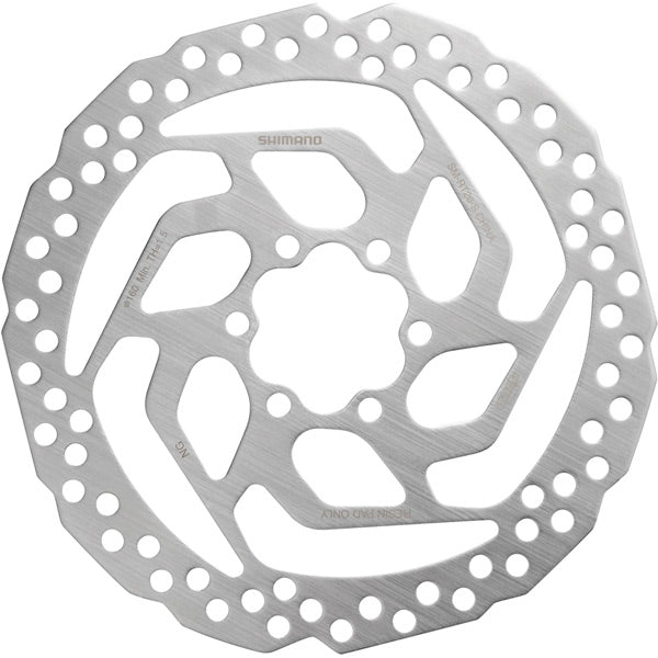 Shimano Acera SM-RT26 6 Bolt Disc Rotor for Resin Pads Silver / 6-bolt - 180mm