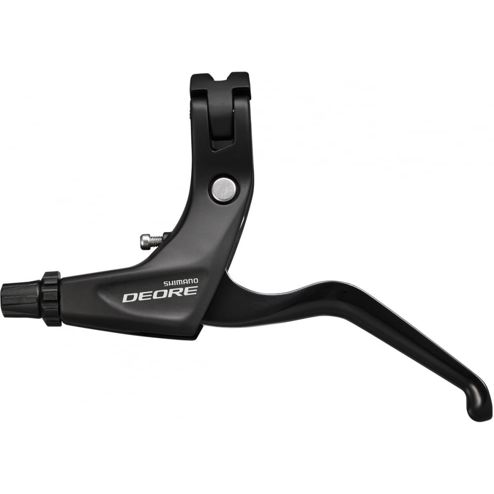 Shimano BL-T611 Deore 3-finger brake levers for V-brakes, black Black