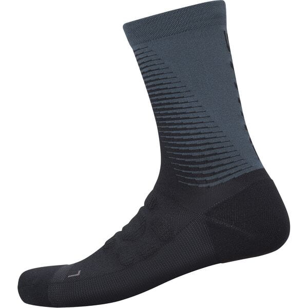 Shimano Clothing Unisex S-PHYRE Tall Socks Black / Grey / Medium