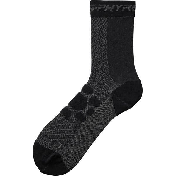 Shimano Clothing Unisex S-PHYRE Tall Socks Black / Small