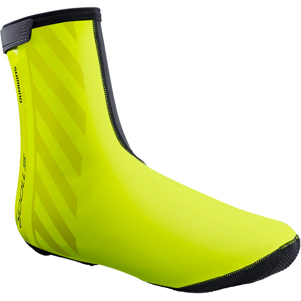 Shimano Clothing Unisex S1100R H2O Overshoes Fluoro Yellow / Large