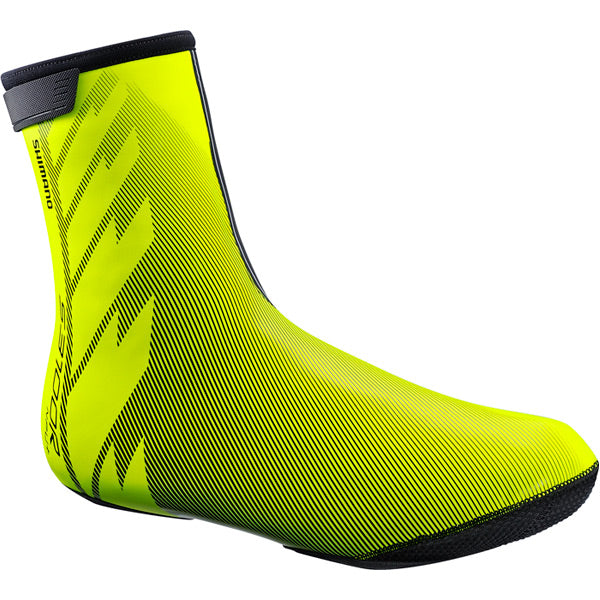 Shimano Clothing Unisex S3100R NPU+ Overshoes Fluoro Yellow / Small