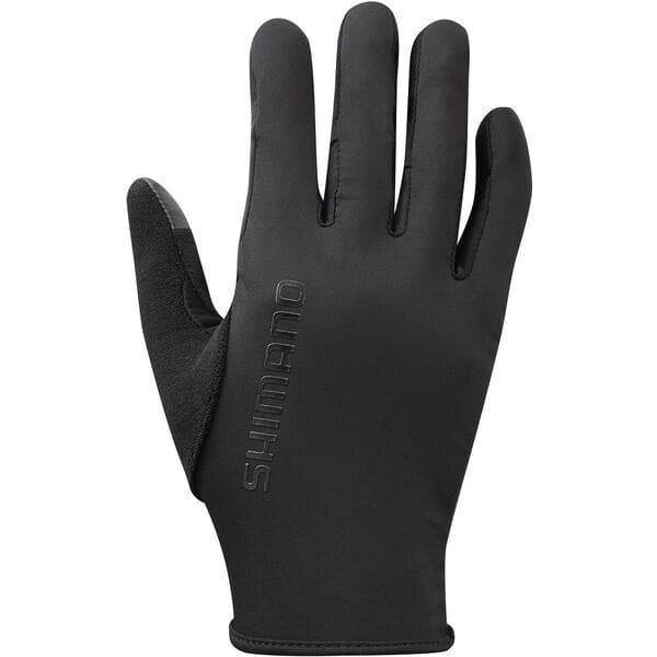 Shimano Clothing Unisex Windbreak Race Gloves Black / Large