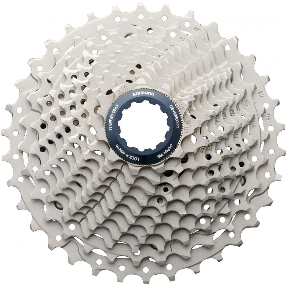 Shimano CS-HG800 Ultegra 11-Speed Cassette Silver / 11-34t