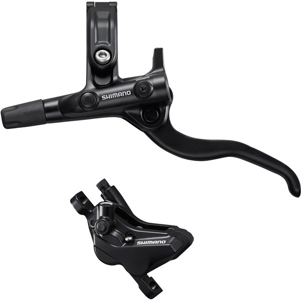 Shimano Deore BR-MT420/BL-M4100 4-Pot Disc Brake Black / Rear