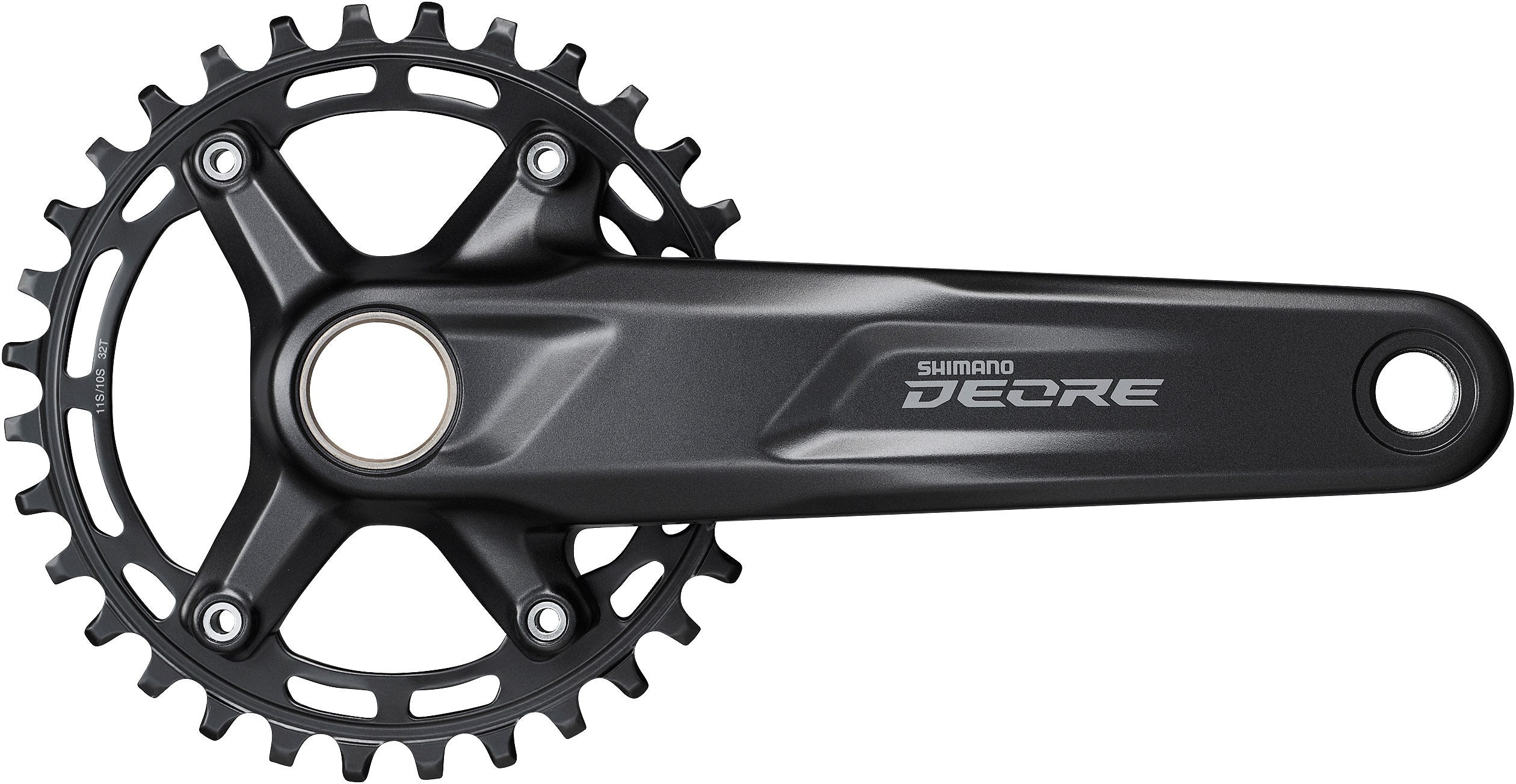 Shimano Deore FC-M5100 11 Speed Chainset Black / 170mm - 30T / 52mm Chainline