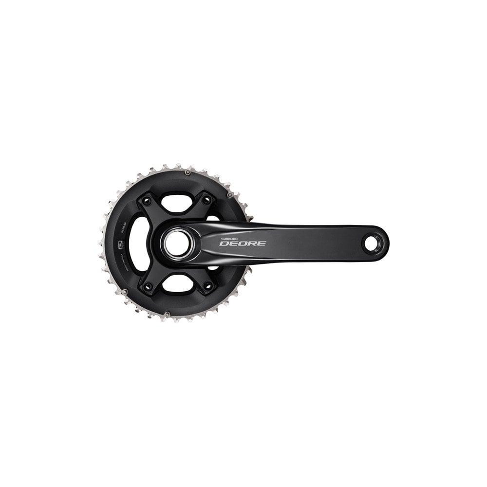 Shimano Deore FC-M6000 10 Speed Double Chainset Black / 175mm - 34/24T / 48.8mm Chainline