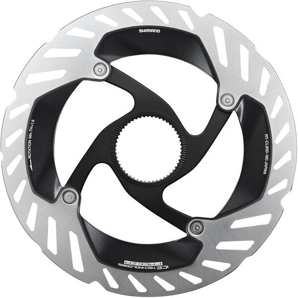 Shimano Dura-Ace RT-CL900 Ice Tech FREEZA Centre Lock Disc Brake Rotor Silver / Black / 160mm