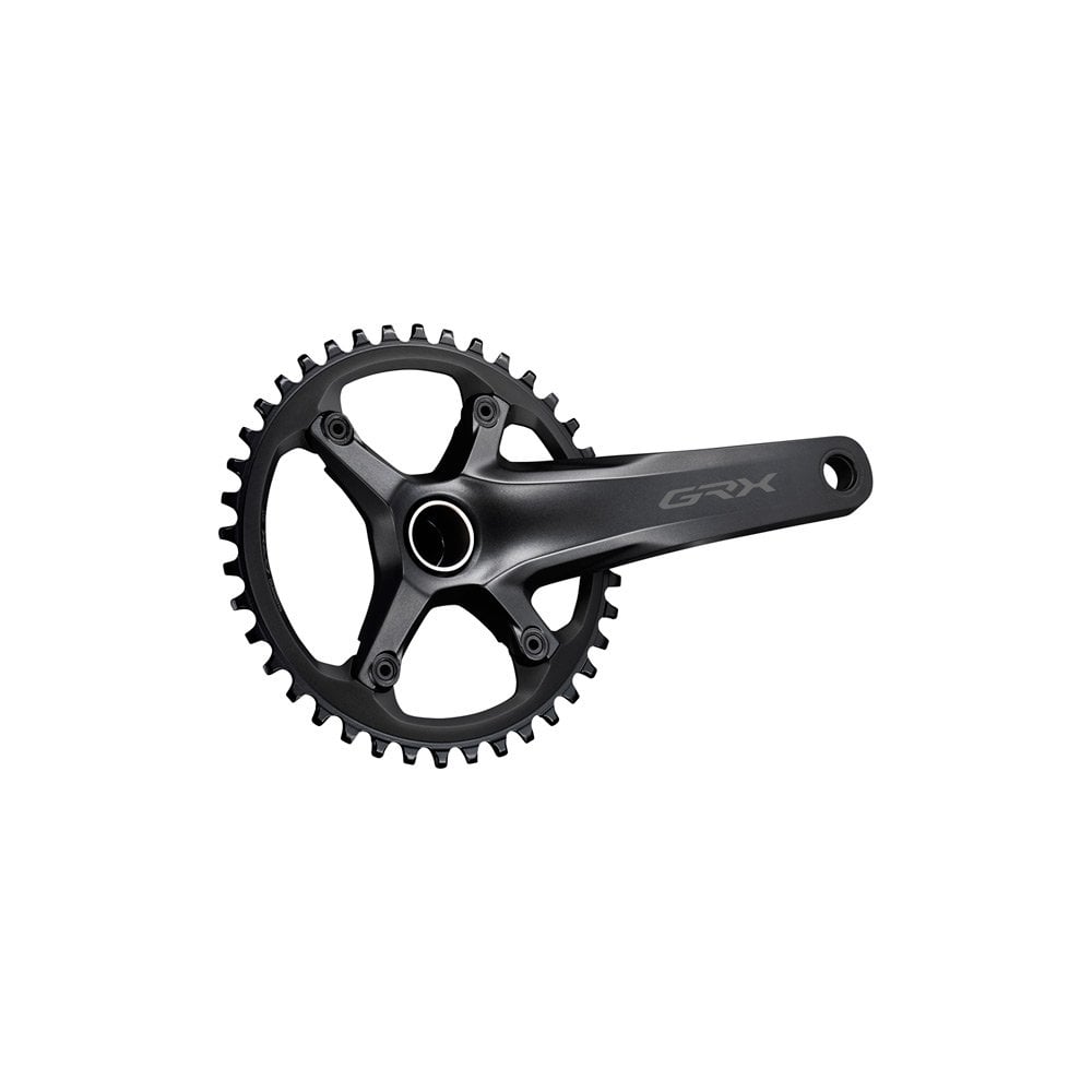 Shimano GRX FC-RX600 11 Speed Single Chainset Black / 172.5mm - 40T
