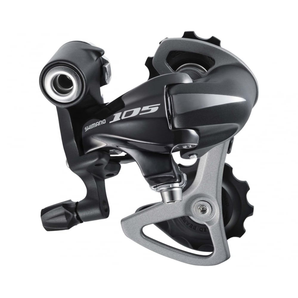 Shimano Rear Derailleur 105 5701 Black / SS - short