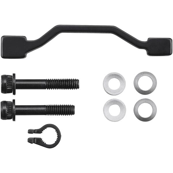 Shimano Shimano Post Mount 220mm Disc Brake Mount Adaptor Black / 200mm - 220mm