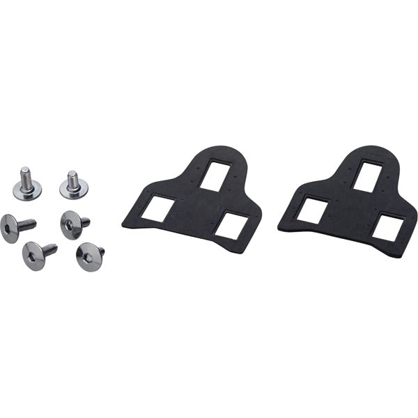 Shimano SM-SH20 SPD-SL Cleat Spacer & Fixing Bolt Set Black / Uni-size
