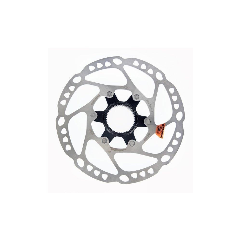 Shimano SMRT64 Centre-Lock Disc Brake Rotor Silver / Black / 160mm