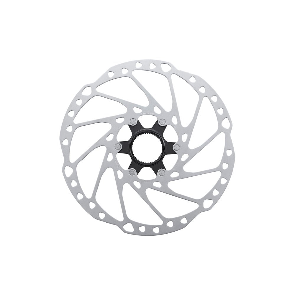 Shimano SMRT64 Centre-Lock Disc Brake Rotor Silver / Black / 203mm