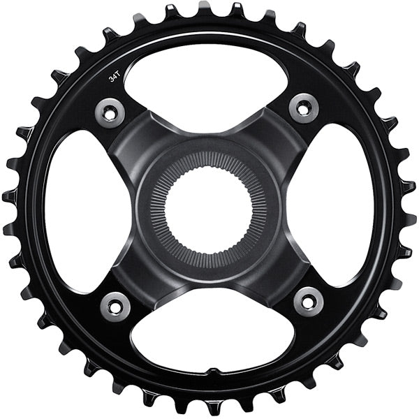 Shimano STEPS SM-CRE80 11-Speed Chainring for FC-E8000 Black / 34T 53mm Chainline