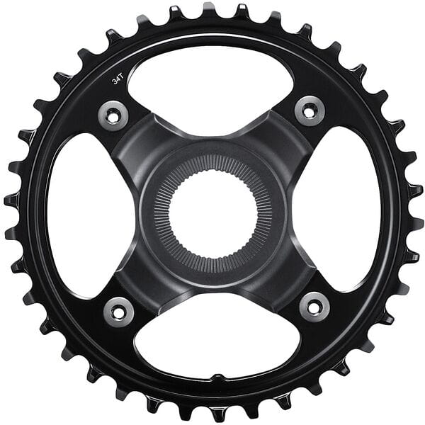 Shimano STEPS SM-CRE80-B Chainring 55mm Chainline Black / 34 teeth