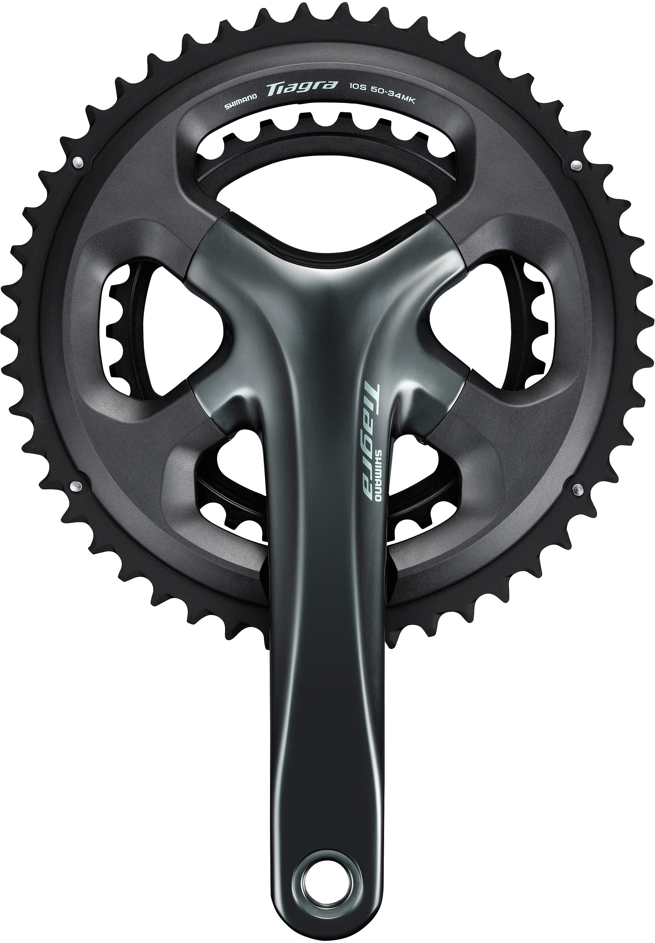 Shimano Tiagra FC4700 10-Speed Chainset Black / 48/34T / 175mm