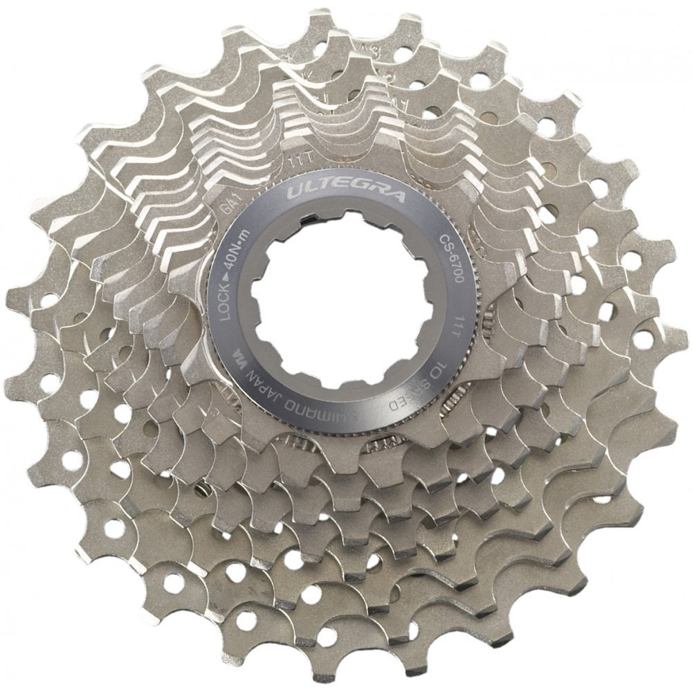 Shimano Ultegra CS-6700 10-Speed Cassette Silver / 12-30T