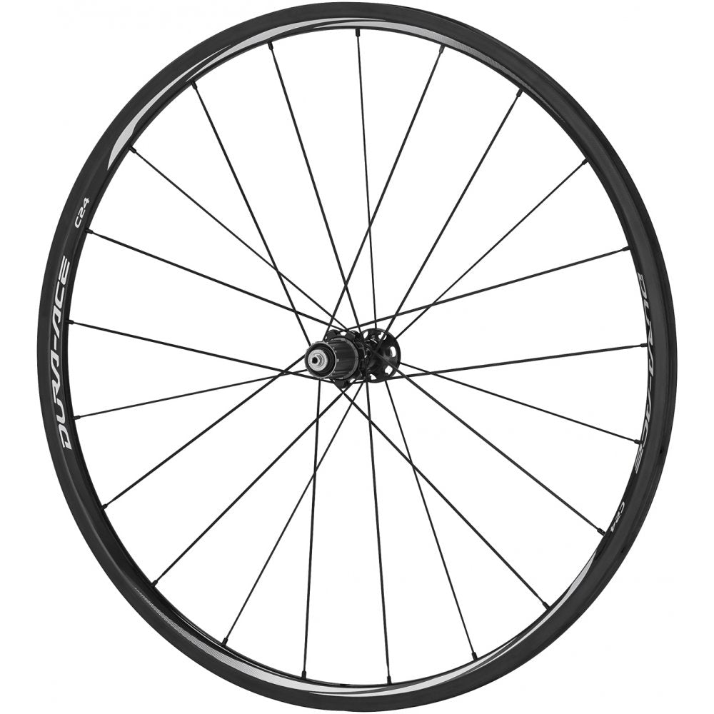 Shimano WH-9000-C24-CL Dura-Ace wheel - Tubular 24 mm Rear 700c - Tubular / 24mm deep rim, QR axle