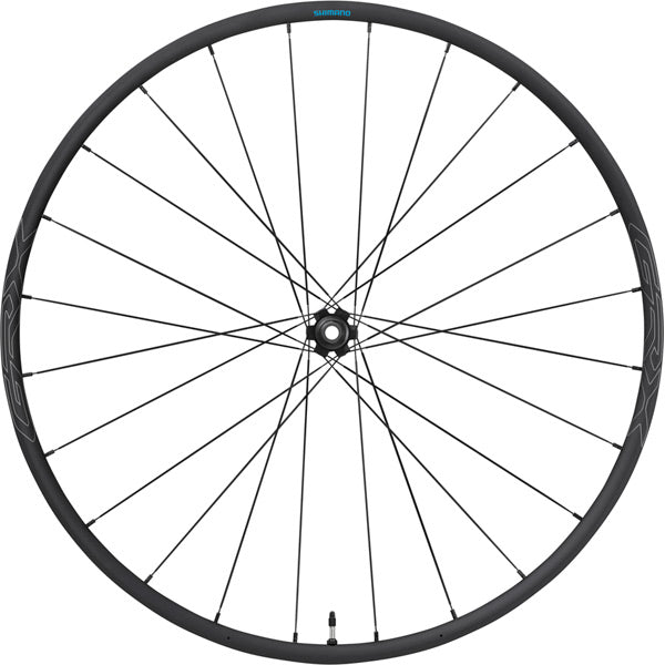 Shimano WH-RX570 Tubeless Compatible Wheel Black / Front 700C - Clincher / 12 x 100 mm